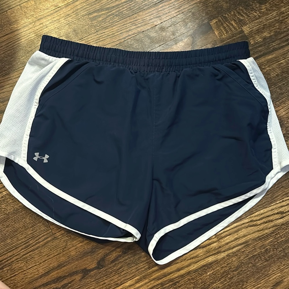 UA running shorts